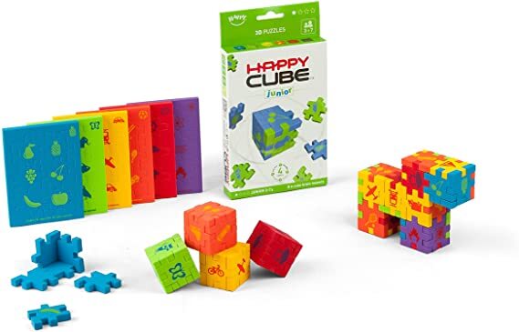 Happy Cube Junior 4–7 år – Utvecklande och roligt kubpussel för de yngsta