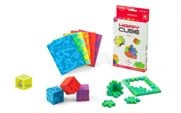 Happy Cube PRO – Utmanande Pussel för 8–99 år