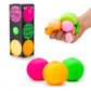 Neonfärgade Stressbollar, 3-pack – Mjuka och Härliga Klämbollar för Fokus och Stresslindring