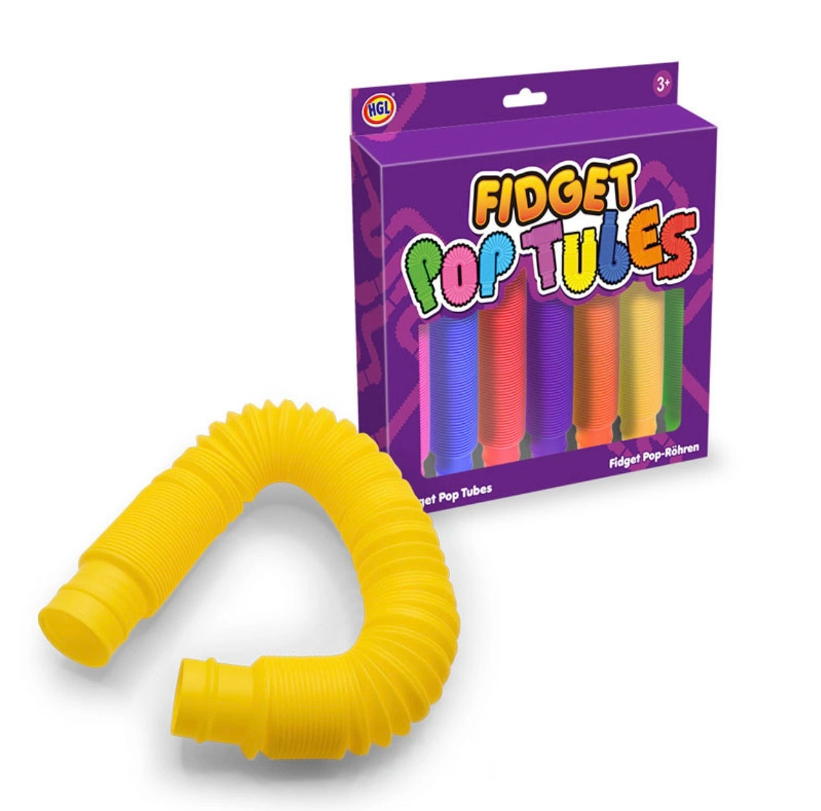 Fidget pop tubes 8-pack